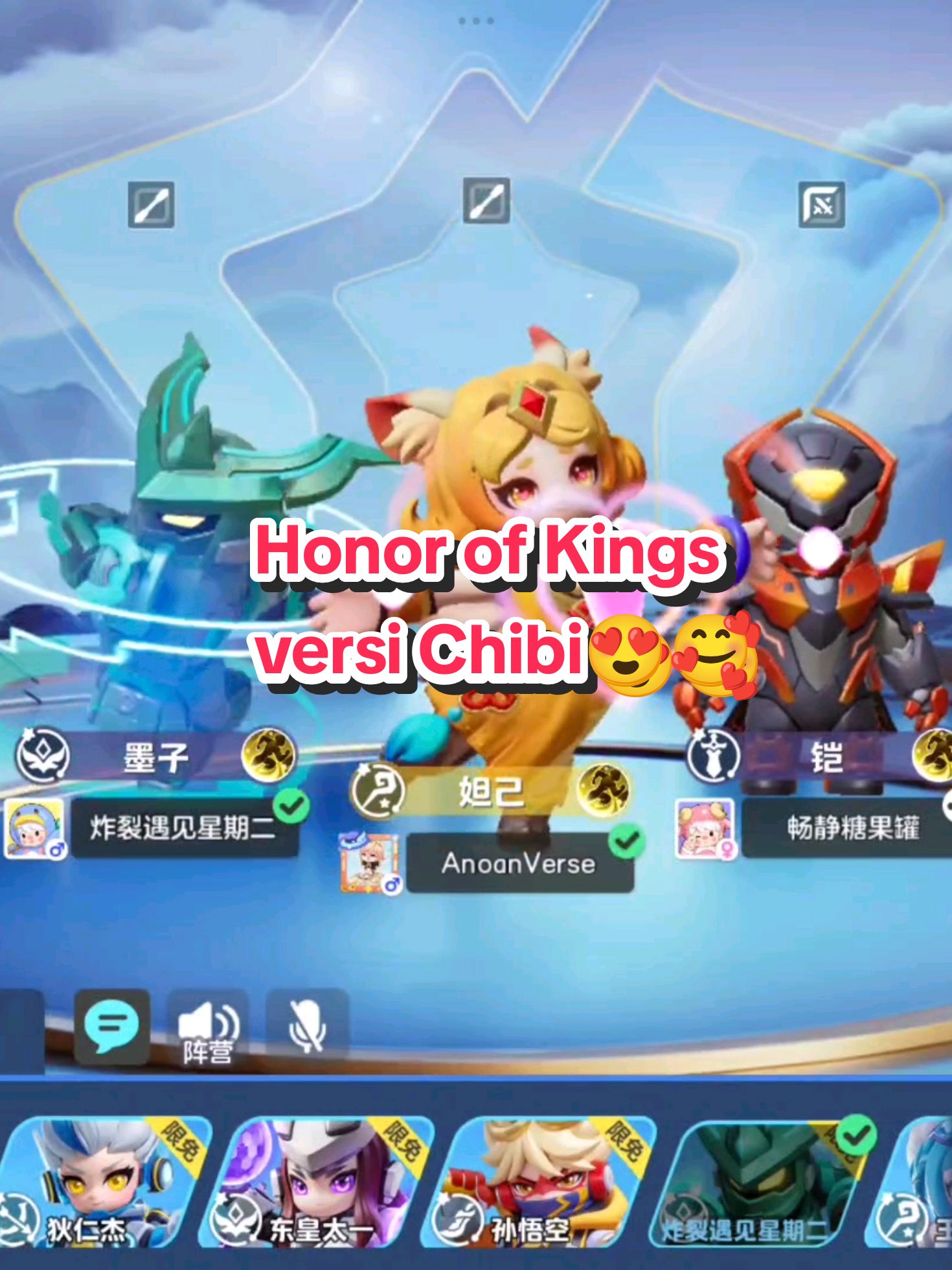 Honor of Kings jadi Chibi😍🥰 Nama Game: Yuan Meng Star Download di ymzx.qq.com Login cuma bisa pake akun WeChat atau QQ doang ya guys • • #yuanmengstar #honorofkings #honorofkingsindonesia #honorofkingsglobal #honorofkingschina #hok #hokchibi #chibi #hokcreator #mobaforeveryone #dajihonorofkings #fyp #viral #trending