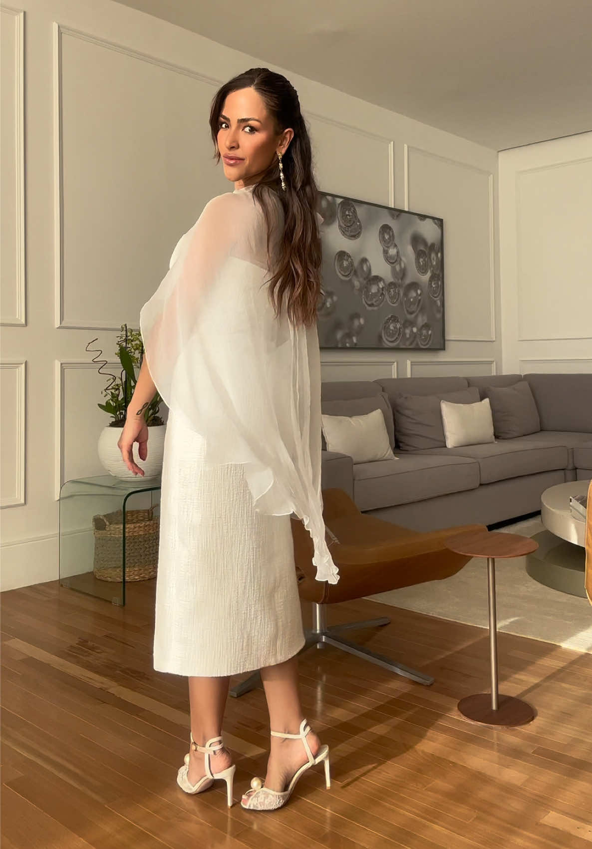 Vestido dos sonhos pro batizado do meu neneco 🕊️🩵 #batizado #outfitinspo #baptism 