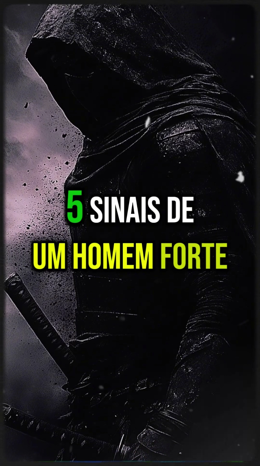 5 sinais de um homem forte #estoicismo #liçõesdevida #crescimentopessoal 