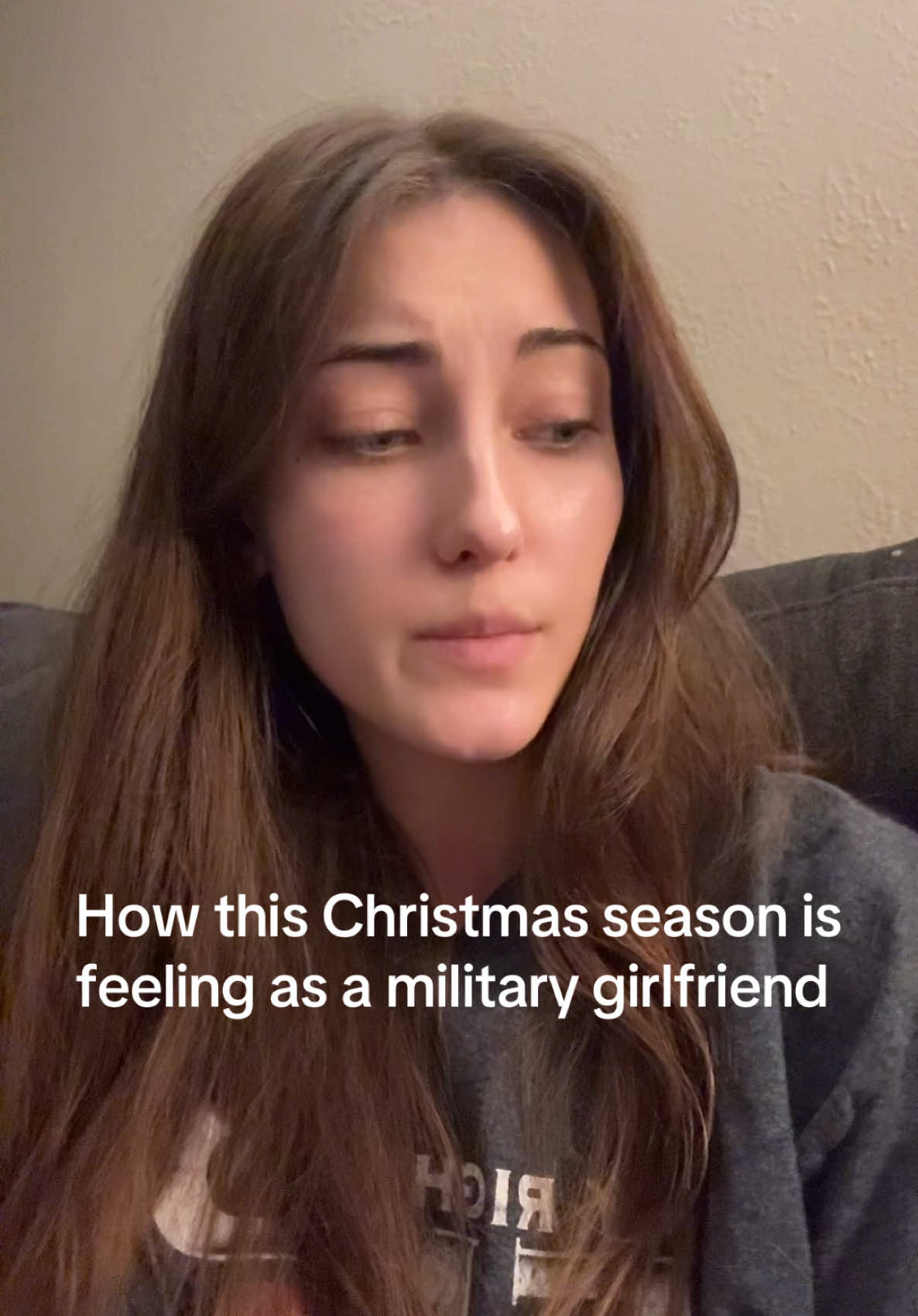 i just wanna be together #militarygf #coastguardgf #militaryrelationship #militarygirlfriend #military #militarycouple #girlfriend #fyp #christmas #deployment 