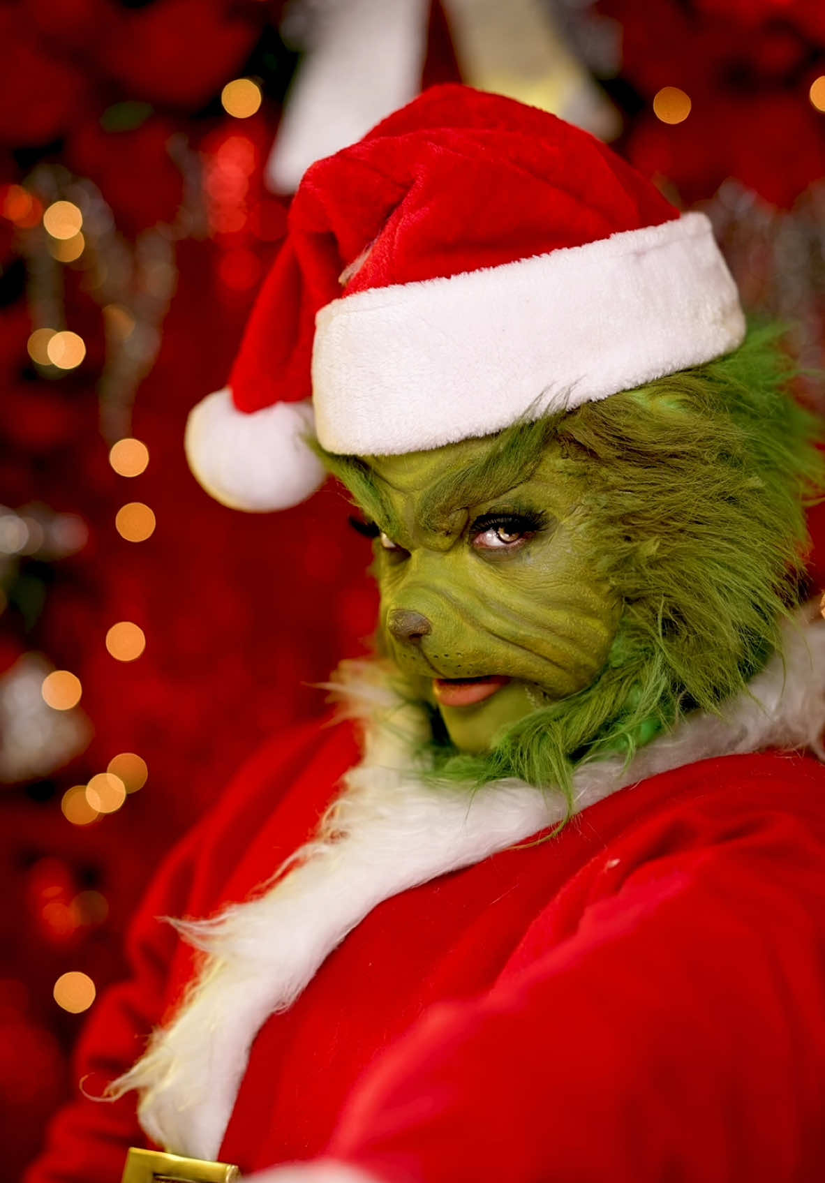 DoGRINCH! 🎄✨#grinchmakeup #merrychristmas 🧑🏻‍🎄