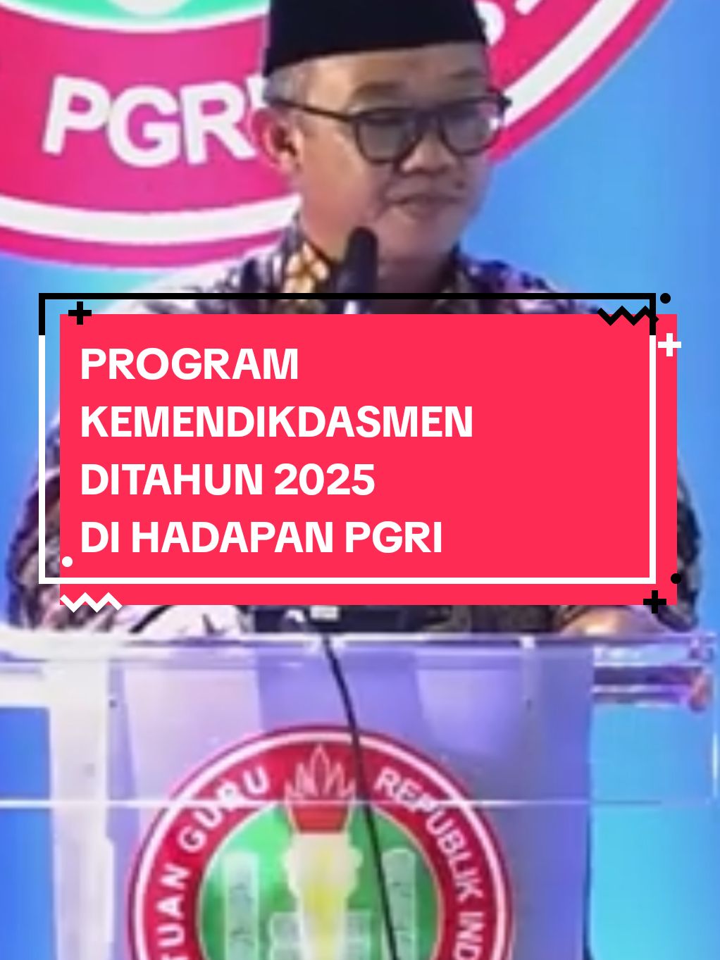 Kemendikdasmen menjelaskan di hadapan PGRI beberapa program kegiatan ditahun 2025