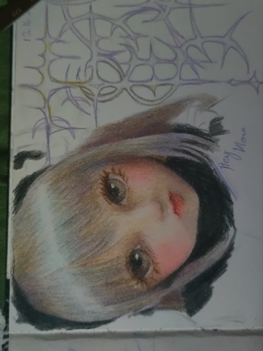 kind of coloring tutorial #coloredpencil #doll #art #drawingtutorial #fypシ゚ #visualkei 