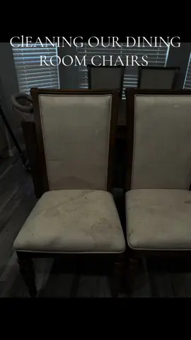 These will probably get back to how they looked by breakfast time tomorrow  😭😅  #fypシ #sahmsoftiktok #dayinmylife #foryourpage #lemon8 #momtok #CleanTok #cleaning #cleaningtiktok #deepclean #cleantok101 #diningchairs #drillbrushcleaning #fy 