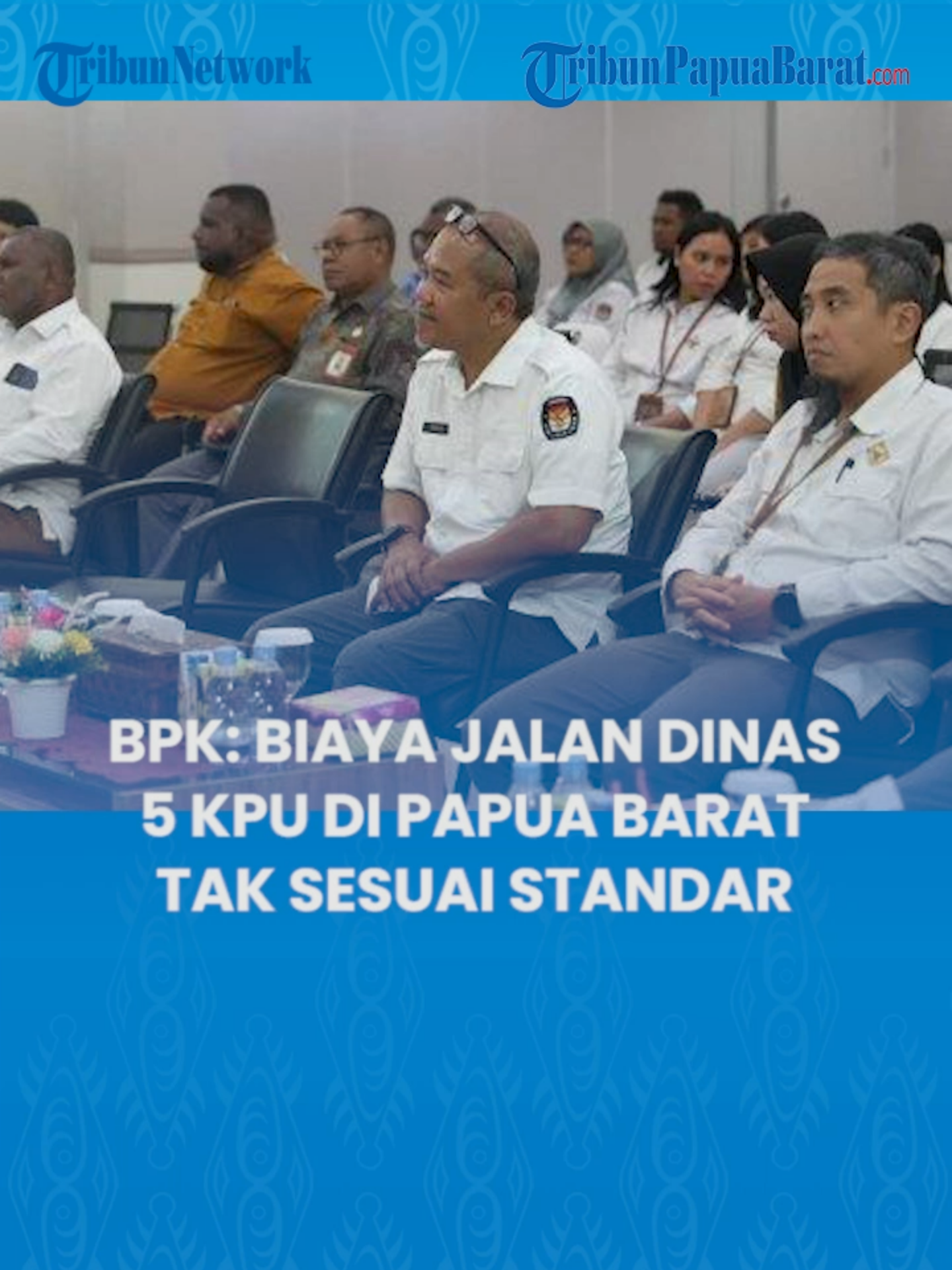 Temuan BPK: Biaya Perjalanan Dinas 5 KPU di Papua Barat Tak Sesuai SBM, di Antaranya KPU Manokwari TRIBUNPAPUABARATA.COM, MANOKWARI - Badan Pemeriksa Keuangan (BPK) perwakilan Provinsi Papua Barat beberkan sejumlah temuan dalam pemeriksaan kepatuhan atas pengelolaan keuangan Pemilu 2024.  Adapun Laporan Hasil Pemeriksaan (LHP) BPK dilakukan atas kepatuhan pengelolaan keuangan Pemilu 2024 untuk periode tahun 2023 sampai dengan semester I tahun 2024. Kepala Perwakilan BPK Papua Barat, Ahmad Luthfi H Rahmatullah mengatakan, bahwa pemeriksaan keuangan Pemilu 2024 yang dilakukan BPK merupakan agenda Pemeriksaan Dengan Tujuan Tertentu (PDTT). Artikel ini telah tayang di Tribunpapuabarat.com dengan judul Temuan BPK: Biaya Perjalanan Dinas 5 KPU di Papua Barat Tak Sesuai SBM, di Antaranya KPU Manokwari , https://papuabarat.tribunnews.com/2024/12/16/temuan-bpk-biaya-perjalanan-dinas-5-kpu-di-papua-barat-tak-sesuai-sbm-di-antaranya-kpu-manokwari. Penulis: Hans Arnold Kapisa | Editor: Libertus Manik Allo