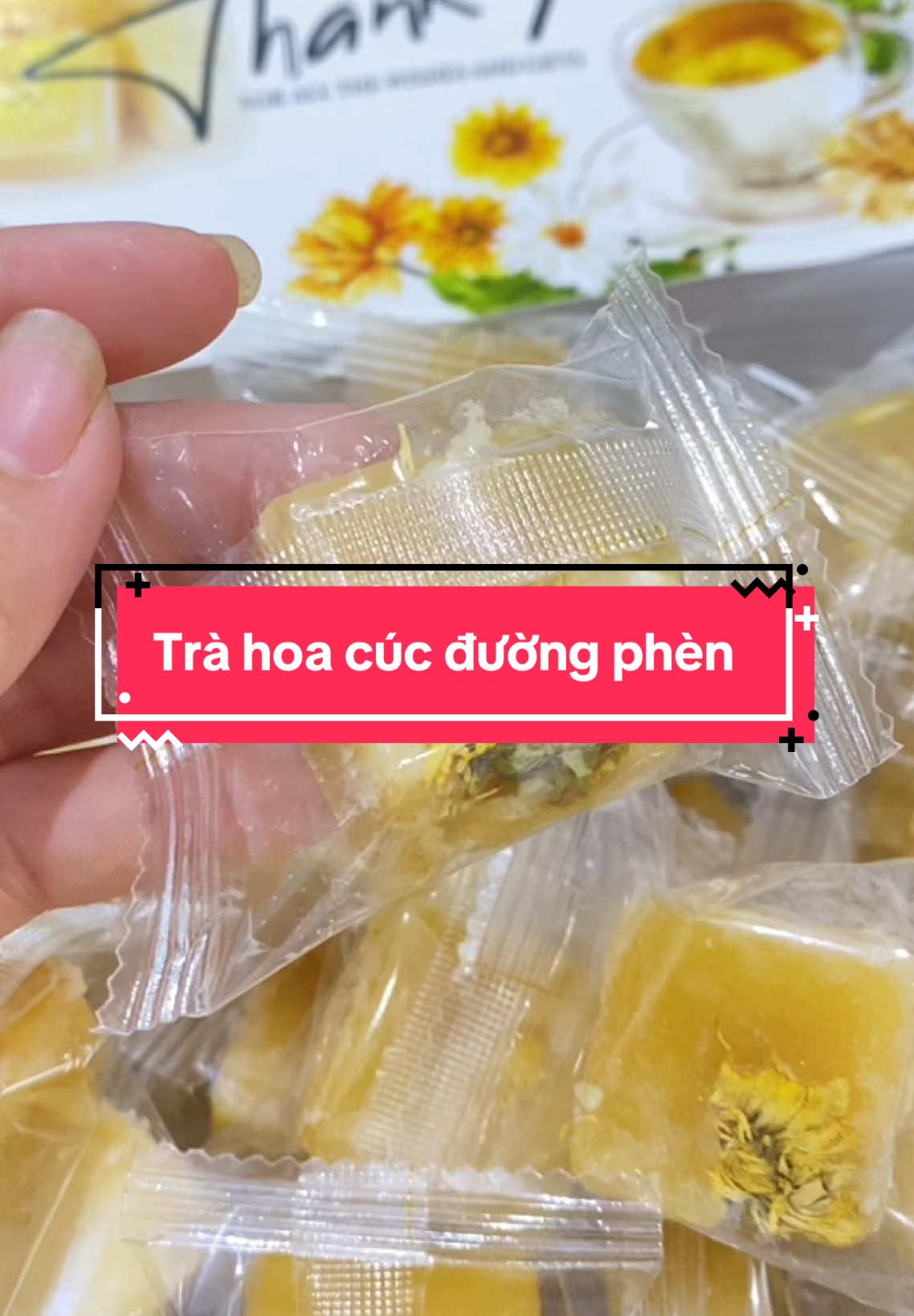 Trà hoa cúc đường phèn #chufruits #traicaycantho #trahoacuc #trahoacucduongphen 