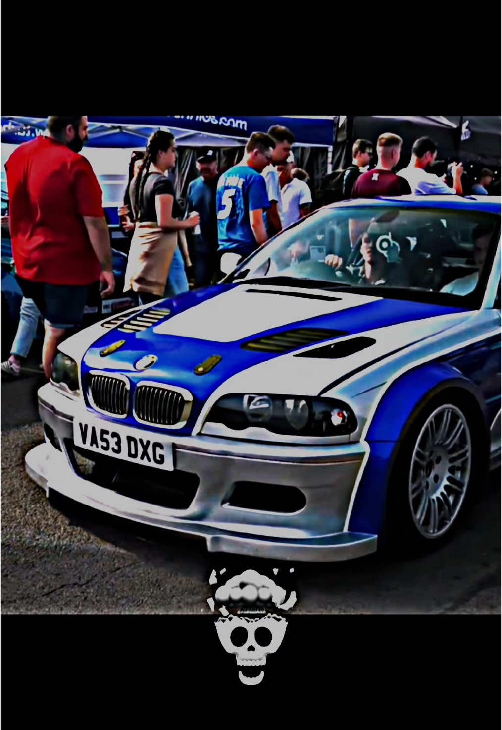 It's just a normal carshow until..🥶 #carsoftiktok #cartiktok #cars #bmw #bmwm3 #bmwm3gtr #m3gtr #fyp #foryou #caredit #carspotting 