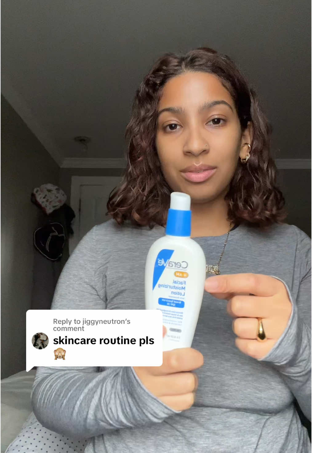 Replying to @jiggyneutron 🤍🧴#fyp #skincare #foryoupage #cerave #saiebeauty #rarebeauty 