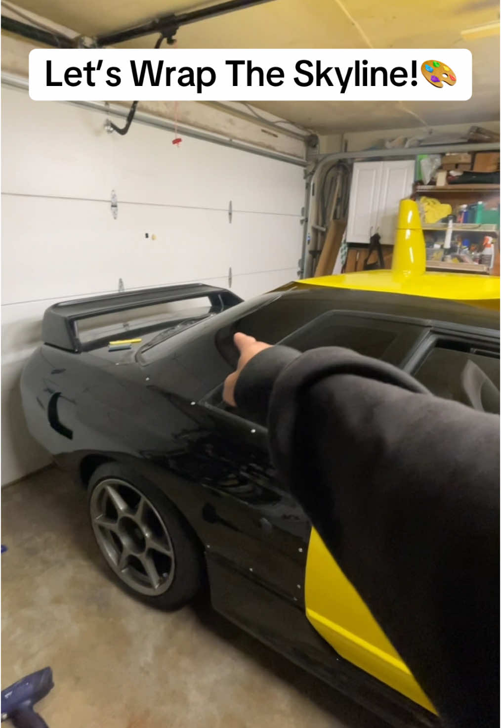 It’s all coming together! @Ravoonyofficial #fyp #bayarea #moddism #moddismworldwide #carcommunity #carenthusiast #cars #carscene #nissan #skyline #r32 #gtst #gtr #jdm #colorchange #wrapping #vinylwrap #pov #DIY #install #asmr #entertainment #Lifestyle #goodvibes #positivity #ravoonycarwrap #godisgood 