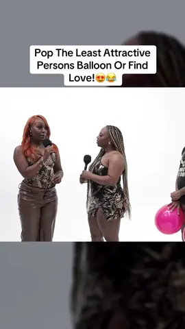 Pop The Least Attractive Persons Balloon Or Find Love!😍😂 #smashorpass #datingtips #speeddate #attractive #dating #outfit #foryoupage #foryou #fyp #date #singlelady #singleguy #women #girl #poptheballoon 