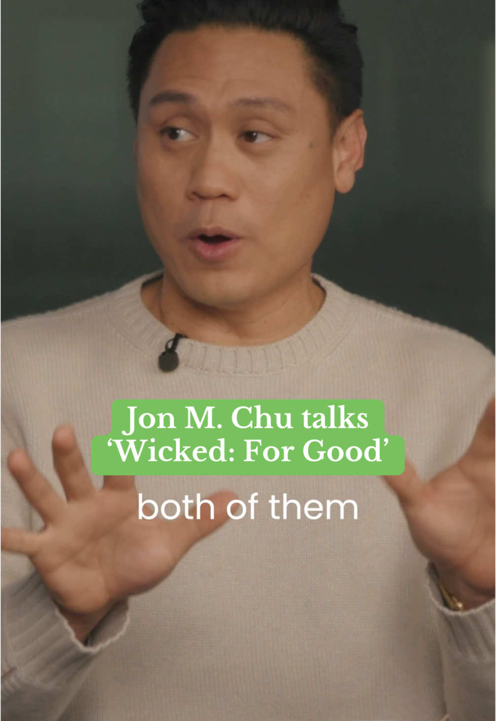 #JonMChu addresses putting #Wicked2 to bed during the latest episode of Deadline video series Behind The Lens with Pete Hammond. Watch the full episode now by clicking the link in bio. #WickedForGood @Wicked Movie 