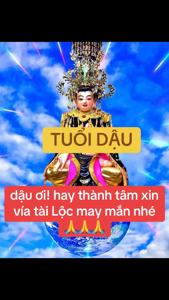 dậu ơi! hay thành tâm xin vía tài Lộc may mắn nhé🙏🙏🙏#phatphapvobien #phatphapnhiemmau #12congiap #xuhuong #tamlinhhuyenbi #12congiap 