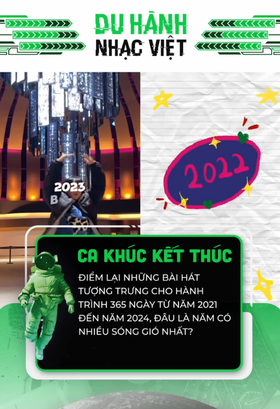 Mỗi năm một bài!! #clmedia #celebnetwork #duhanhnhacviet #clnews #tiktoknews #tiktokgiaitri #heatwaves #asitwas #vivalavida #endofbeginning 