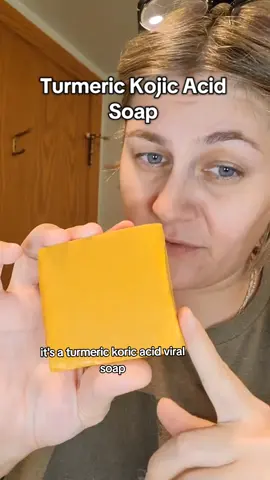 This soap brightens dark areas on knees, elbows, armpit, fingers and other parts of your body. It's on Sale and it's a FREE SHIPPING right now so go and get some because it's selling out fast !!!  #kojicacidsoap #bodydarkspots #kojicsoap #acidsoap #viralsoap #turmericsoap #tiktokshopholidayhaul #ttshopdeals #ttshopfinds #ttshopfind #tiktokwinterdeals 