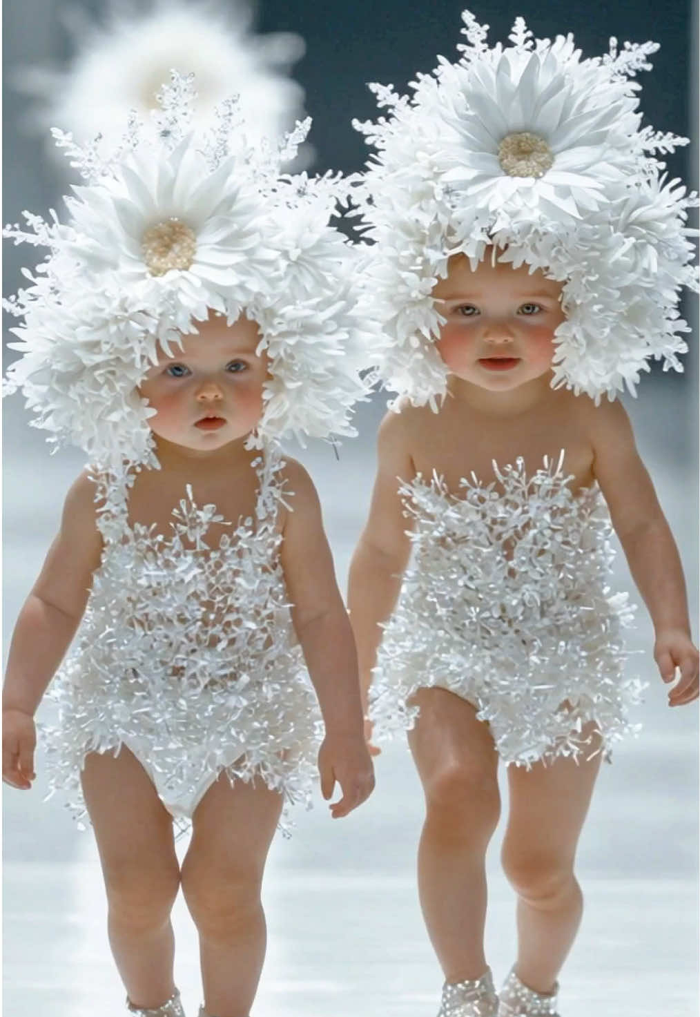 Cute Baby Runway Stars ❤️✨ #baby #cutebaby #babyvideos #babydance #babyshorts #AI #Runway #fyp #viral #kawaii #BabyFashionShow #ForYou #bebe  