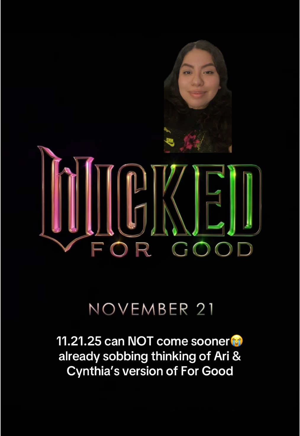 #wickedforgood already the movie of the year in 2024🥹 #wickedthemusical #wicked #forgood #wickedmovie 