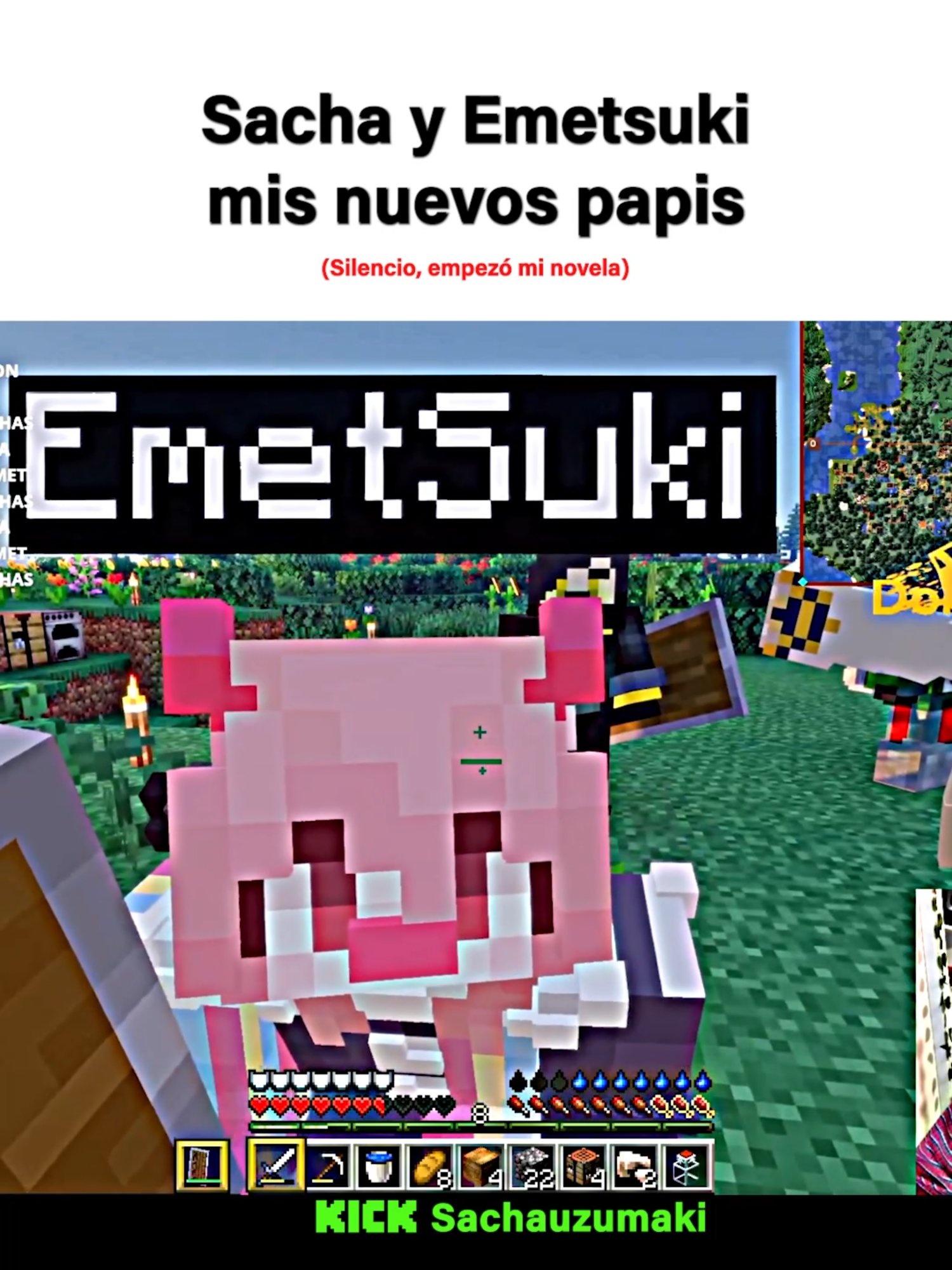 Mi nueva novela 🗿 #sachauzumaki #emetsuki #glogloking #emikukis #novela #Minecraft #tarmaland #kick #stream #parati #fyp