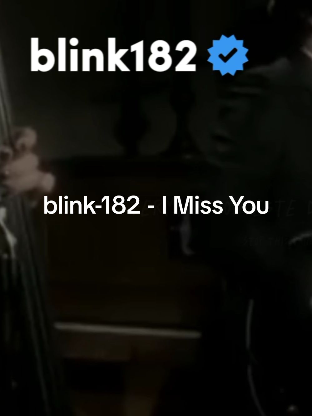 blink-182 - I Miss You #blink182 #lyricsvideo #lyrics #fyp #foryoupage #parati 