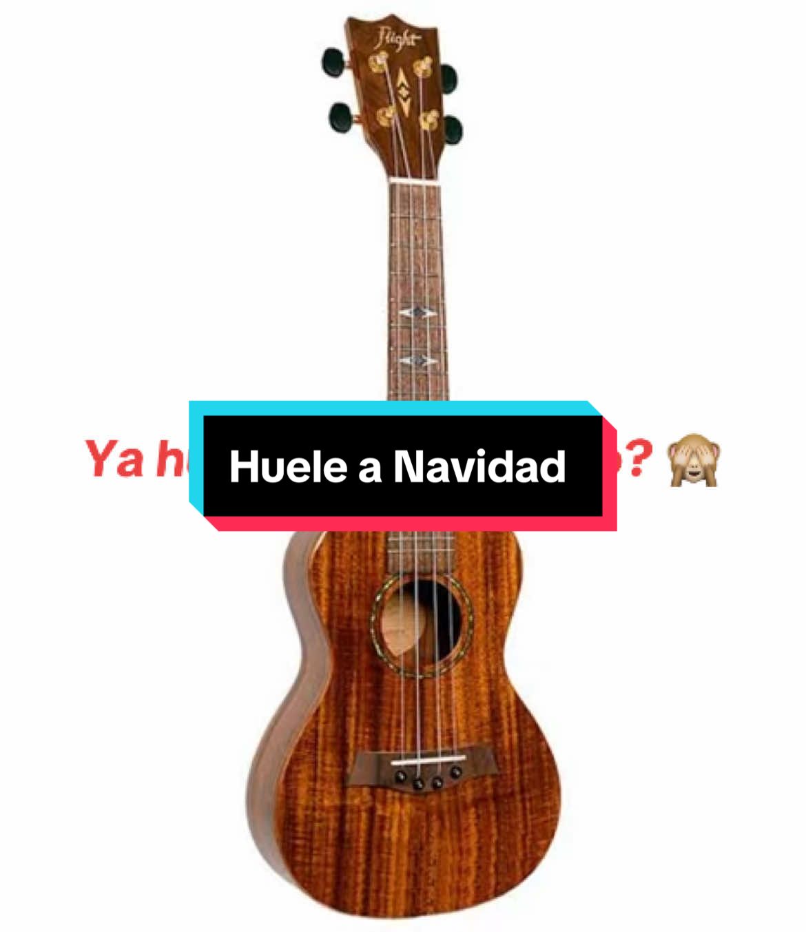 Envía esto a quien quieres que te regale un ukulele en navidad 🙂‍↕️ #ukelele #ukulele #uke #flightukulele #trend #navidad 