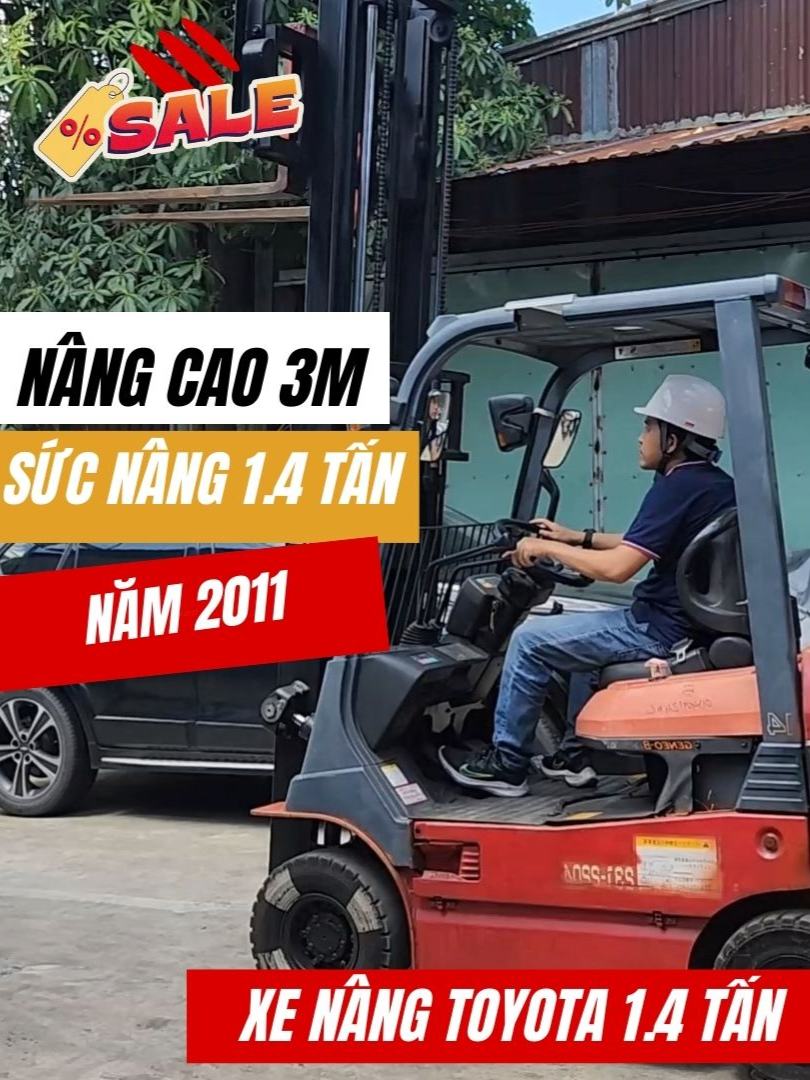 Xe nâng điện Toyota 7FB14 #55862 sử dụng động cơ điện hiệu suất cao, hoạt động ổn định và mượt mà, nâng hạ hàng hóa nhanh chóng. Xe có khả năng vận hành liên tục mà không gây tiếng ồn lớn, góp phần tăng hiệu quả làm việc trong môi trường nhà xưởng.Hệ thống điện AC cho phép bố trí lại pin, tạo ra không gian để chân rộng rãi và bậc thấp hơn cho người vận hành. #xenangdiennhatbai #xenangdientoyota #xenangdientoyota7fb14#xenangdien