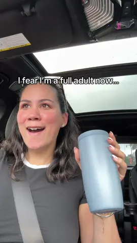 I never thought hot coffee would make me this happy #coffee #tumbler #coffeecup 