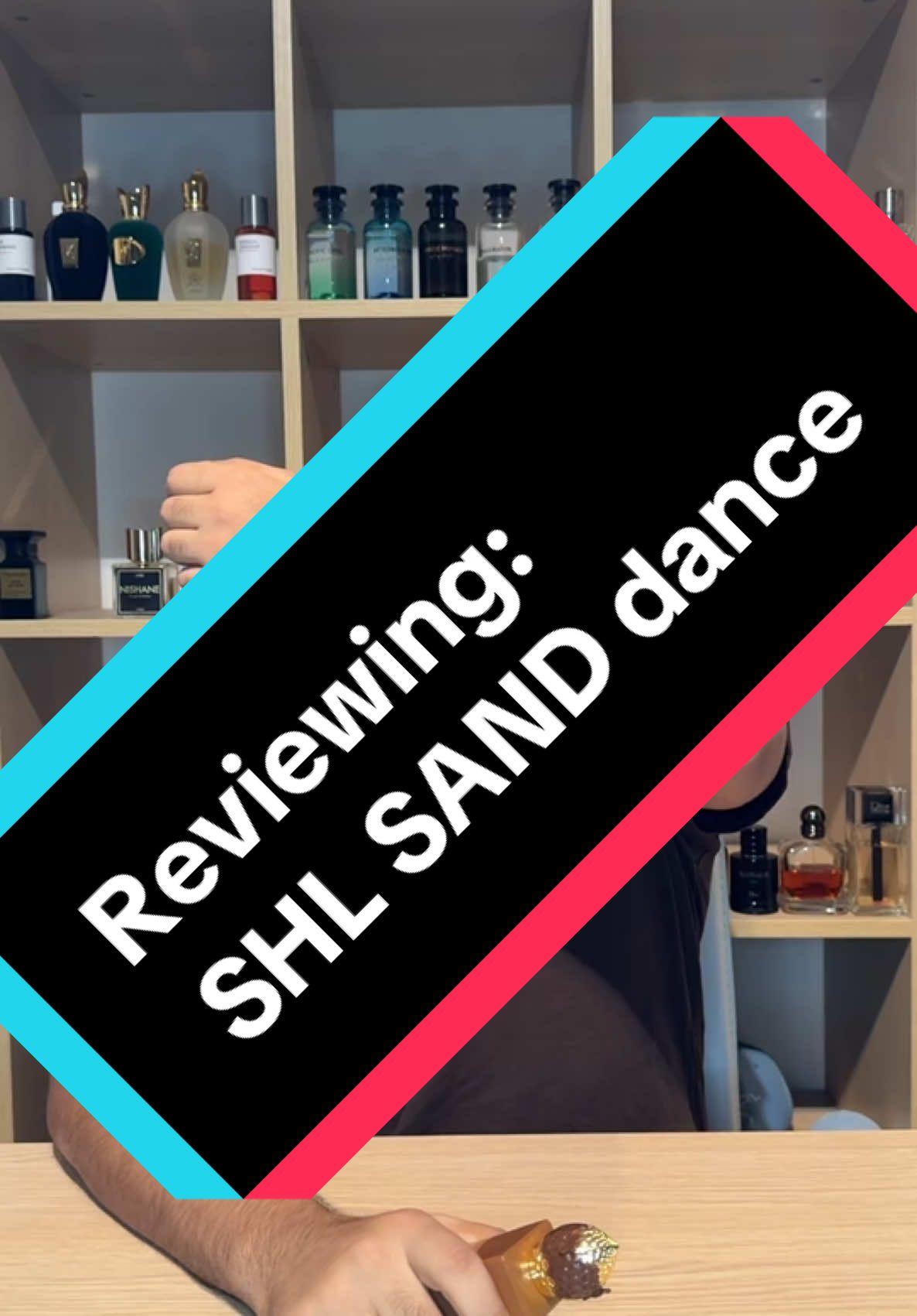Reviewing SHL Sand Dance #fragrance #cologne #perfume #shl #sanddance #winterfragrance #explore #fyp 