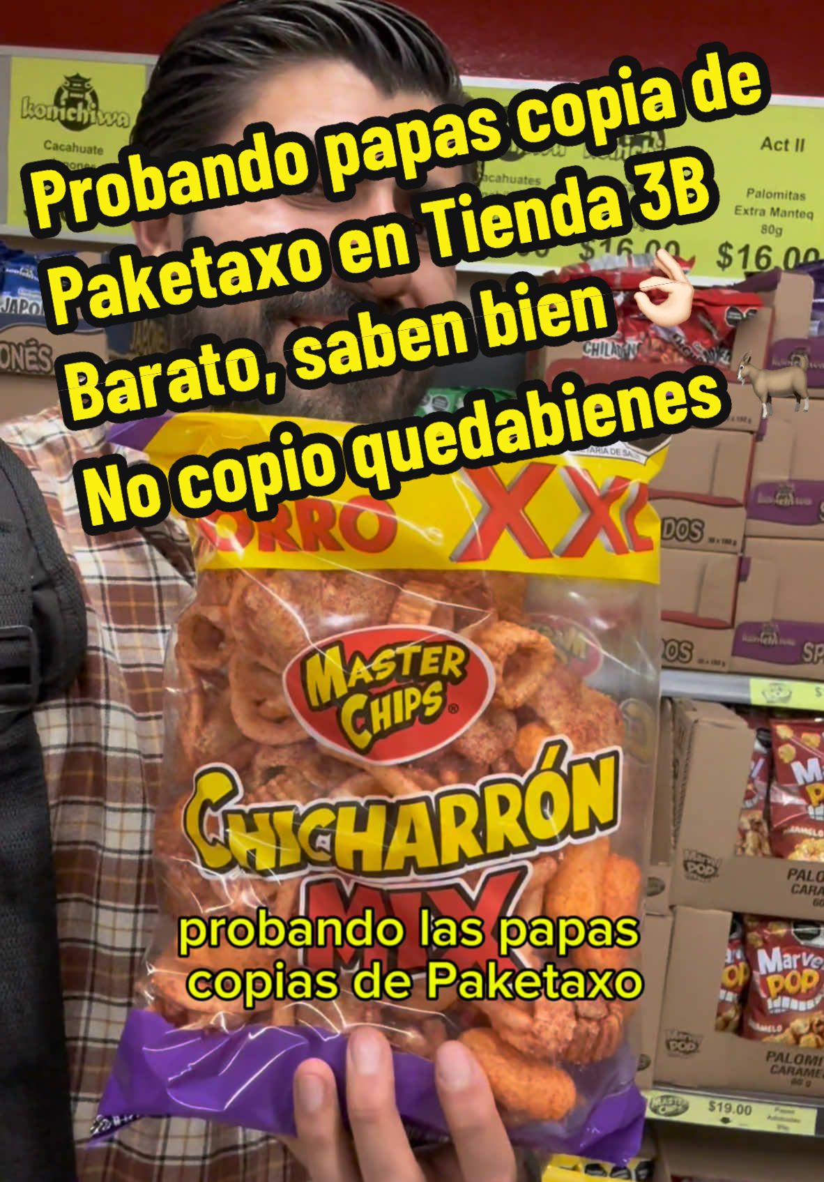 Probamos la copia del Paketaxo de Sabritas llamado “Chicharron Mix” de la Tienda 3B. Muy ricos y están baratísimos #fyp #fypp #tienda3b #Foodie #foodies #foodiesoftiktok #foodietiktok #FoodTok #FoodFestonTikTok #foodreview #FoodLover #papas #botanas #chips #paketaxo #chicharronmix #tienda3b #3b #copia #plagio #barato #queso #chicharron #plagio #barato #supermercado #tienda #cdmx #ciudaddemexico #mexico #vamos #novamos 