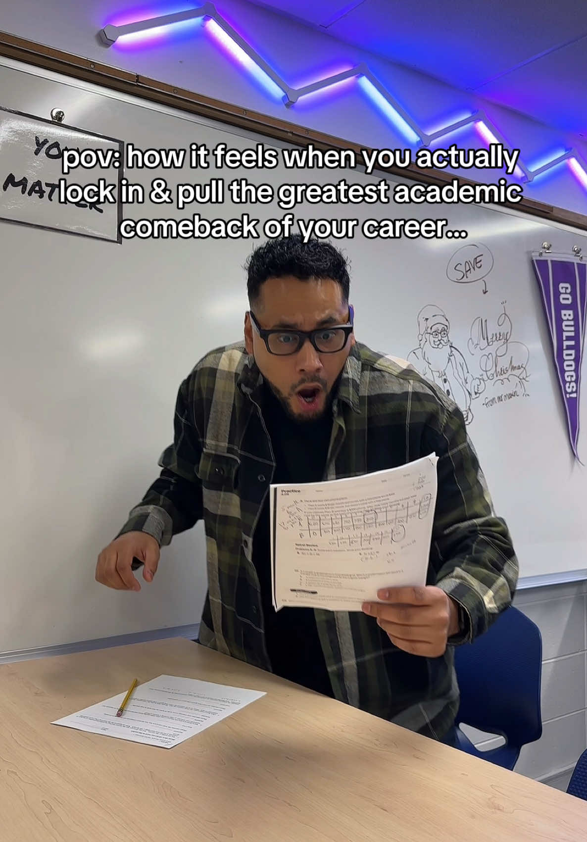 it’s never too late to lock in 🗣️ #teacherlife #teachertok #finalsweek #studentsbelike #studywithme #studytok #pov 