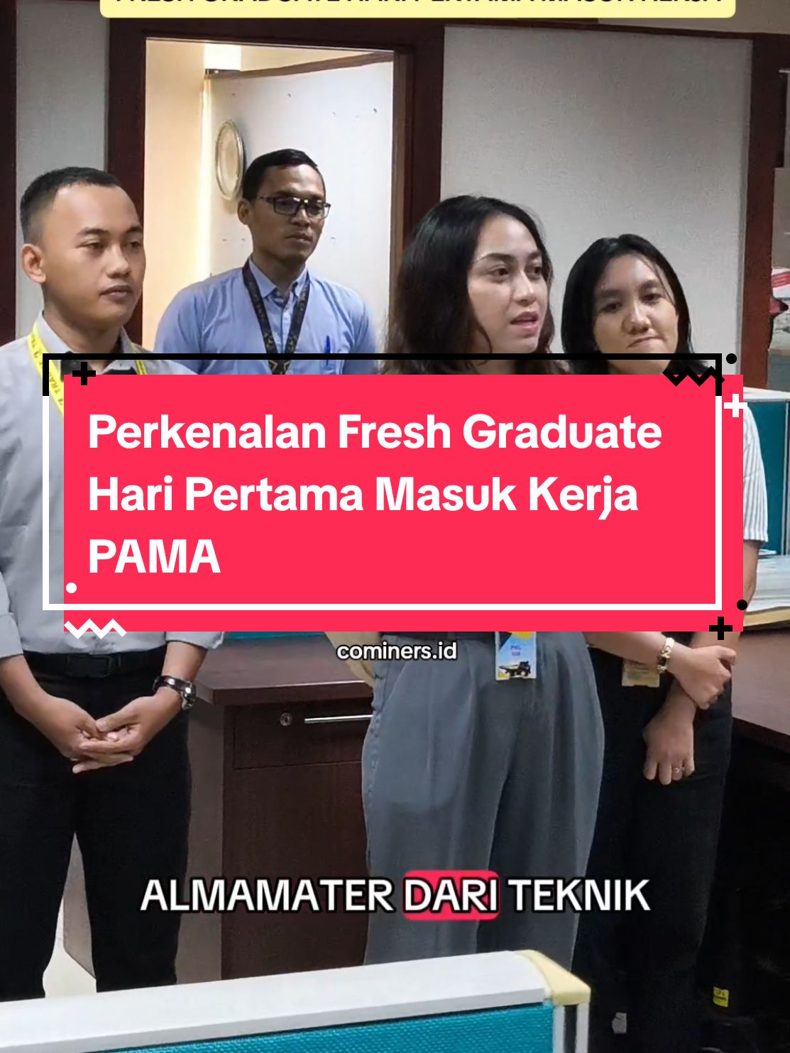 Miners hari pertama masuk kerja di PAMA sebagai Fresh Graduate Operation Group Leader, seperti inilah tradisi perkenalannya 🤩 #pamapersadanusantara #freshgraduate #pama #storyanaktambang #storytambang #anaktambang #lokertambang #firstdaybacktowork #firstday #operatormudapunyacerita #tambang #batubara