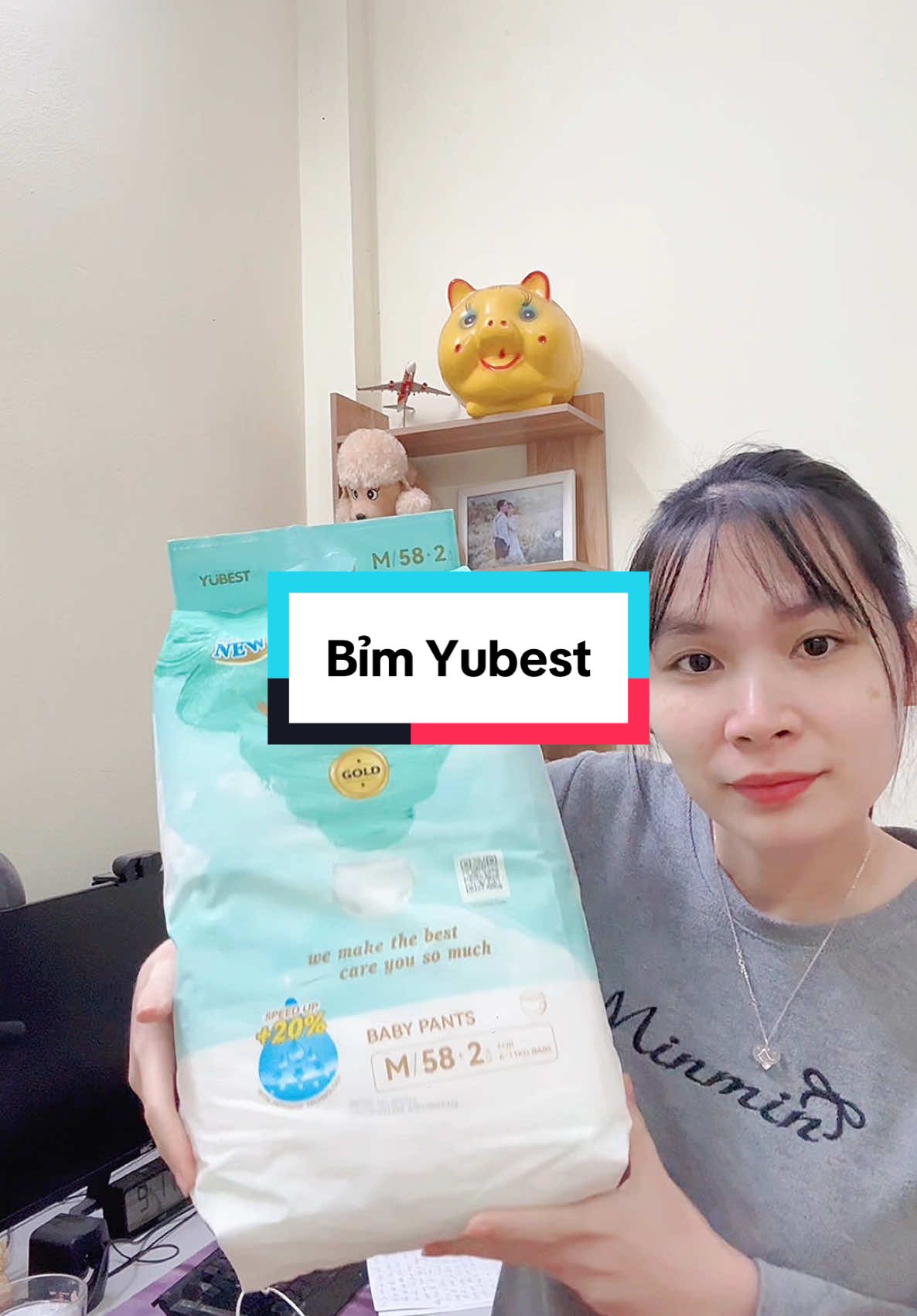 Bỉm yubest mềm mịn, mỏng nhẹ giá thành hợp lý quá các mom ơi #mecuatomcua #reviewbim #bimyubest #yubest 