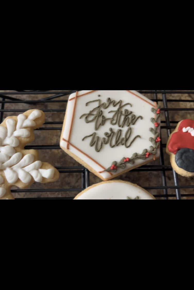 Christmas cookies #sweetsontheprairie #christmascookies #christmas 