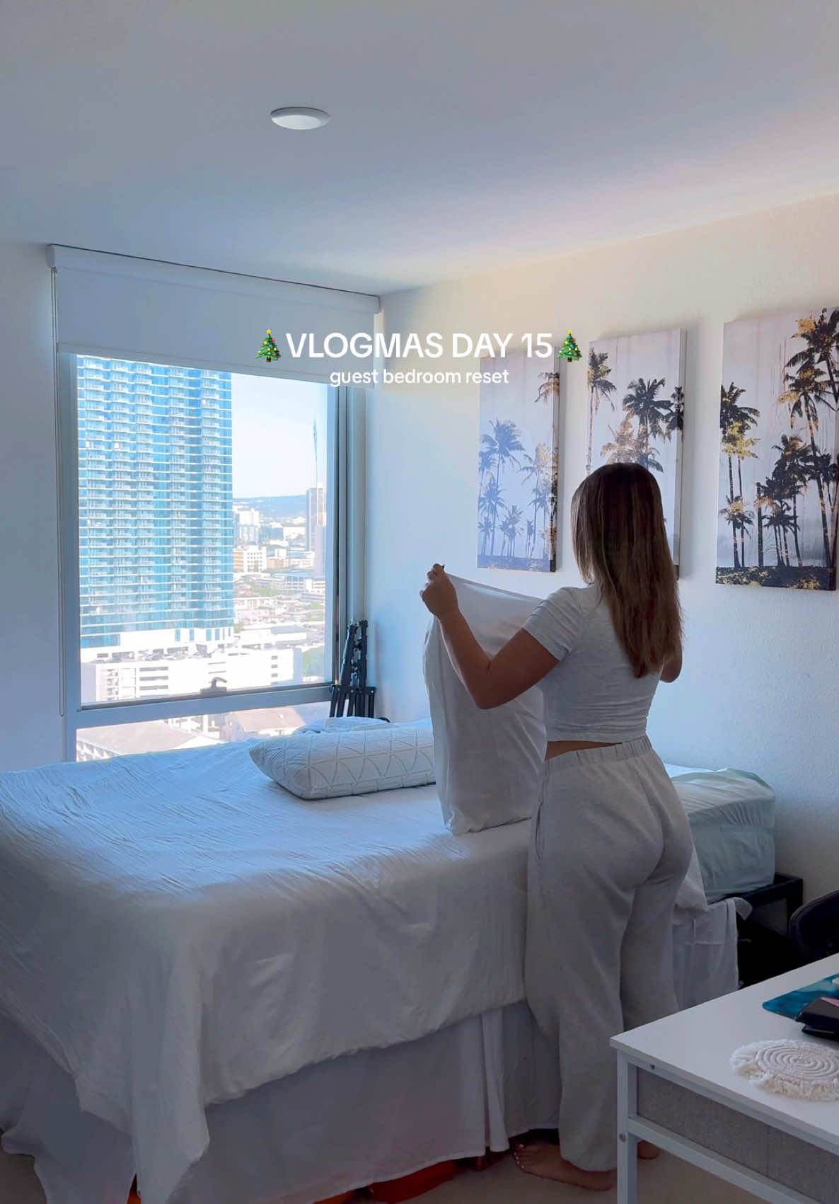 🎄Vlogmas day 15: guest bedroom reset #Vlogmas #vlogmasday15 #vlogmasday16 #holidaycountdown #christmas2024 #christmascountdown #holidayseason #sundayreset #sundayresetroutine #sundayresetwithme #bedroomreset #bedroommakeover #bedroomresetwithme #resetroutine #resetwithme #resetday #CleanTok #cleanmyroom #cleanwithme #guestbedroom #guestbedroommakeover #cleanroom #roomaesthetic #aestheticcleaning #speedclean #hawaiibedroom #hawaiihomes #bedroominspo #cleaningmotivation #hawaii #hawaiilife #hawaiicollegelife #uhmanoa #universityofhawaii 