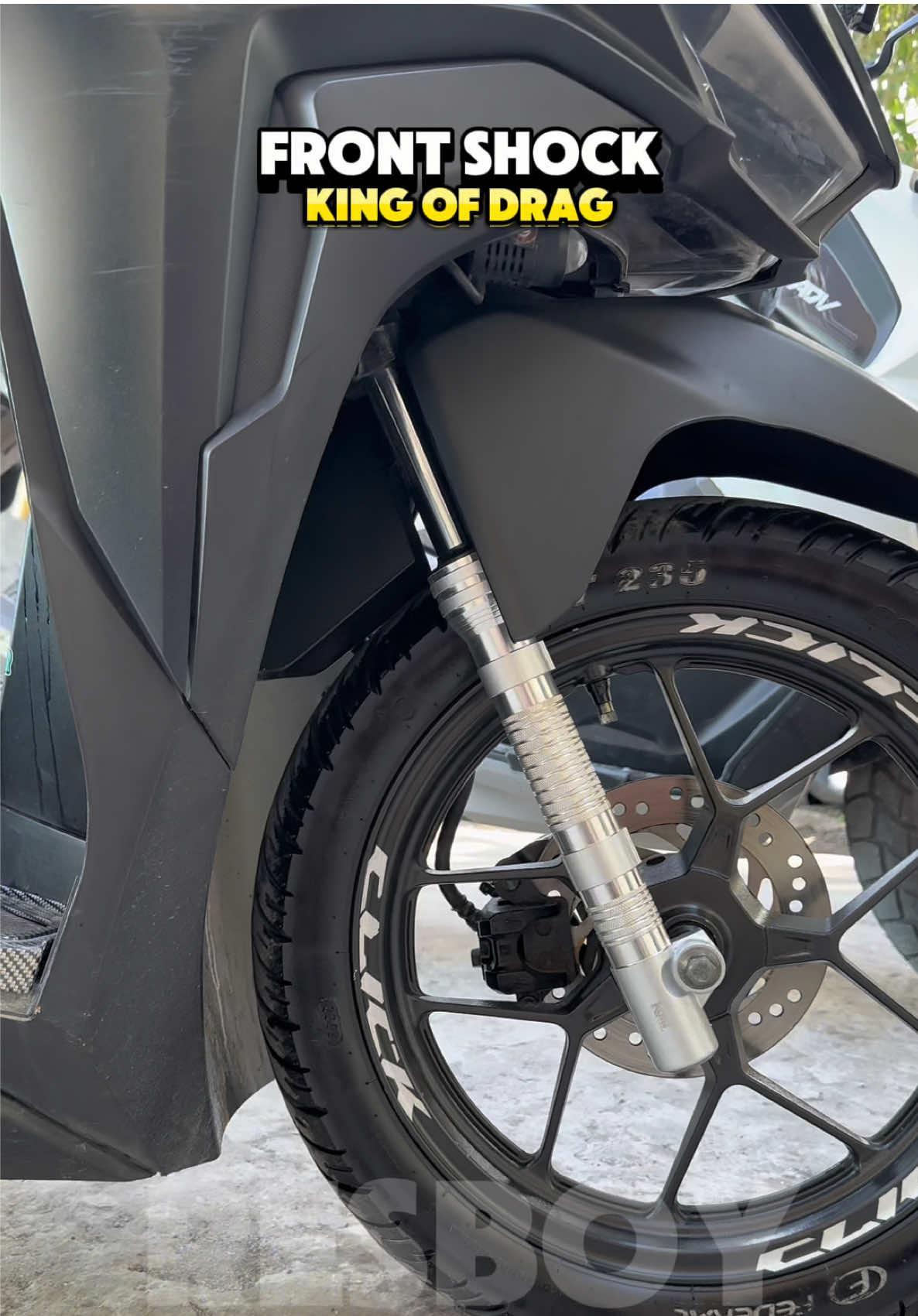 Front shock  #frontshock #frontshockforhondaclick #shockforclick #kingofdragfrontshock 