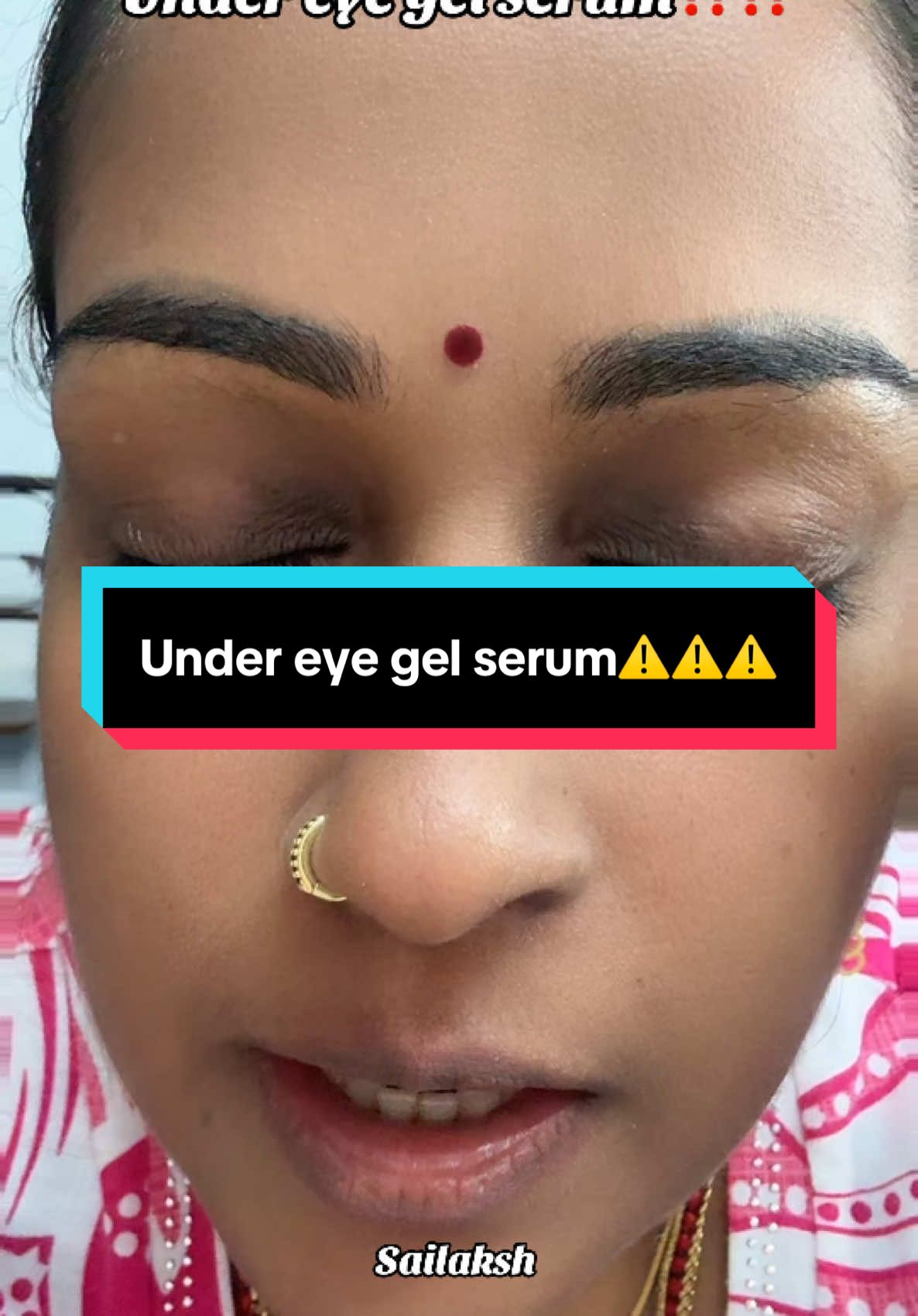 #foryoupage❤️❤️ #sailakshmi #tiktokaffiliate #affiliatemarketing #undereyegelserum #darkspotserum #TikTokShop #gogoviral #undereyegel #viralproducts #eyegelserum 