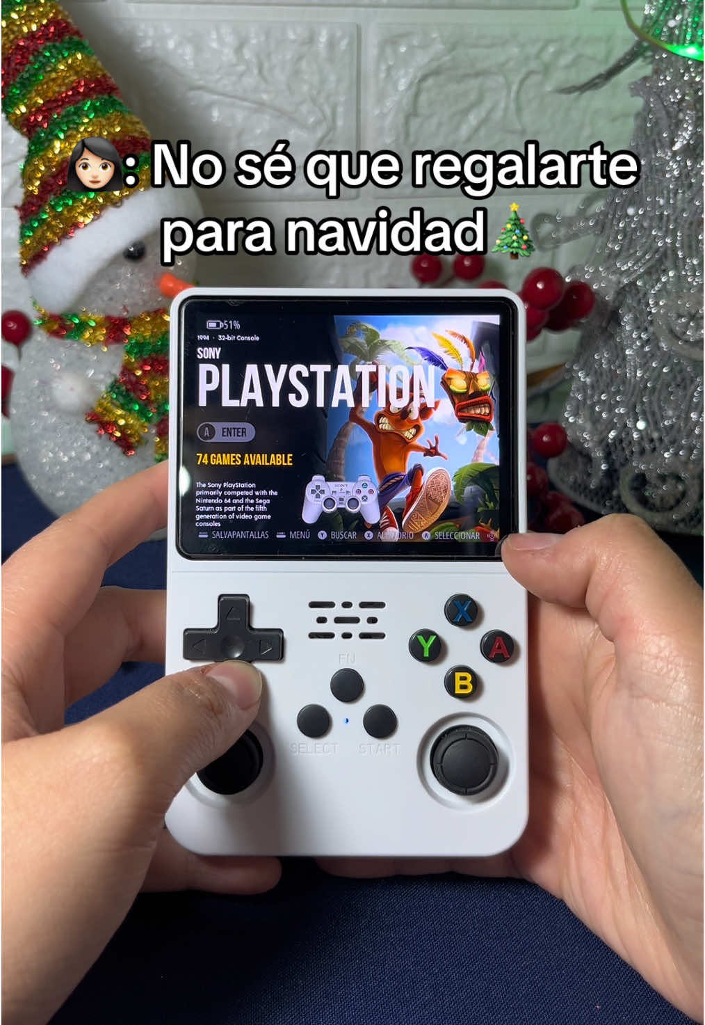 Esta consola es la mejor de 2024🤯 #consolaportatil #videojuegos #gamers #retroconsola #playstation #game 