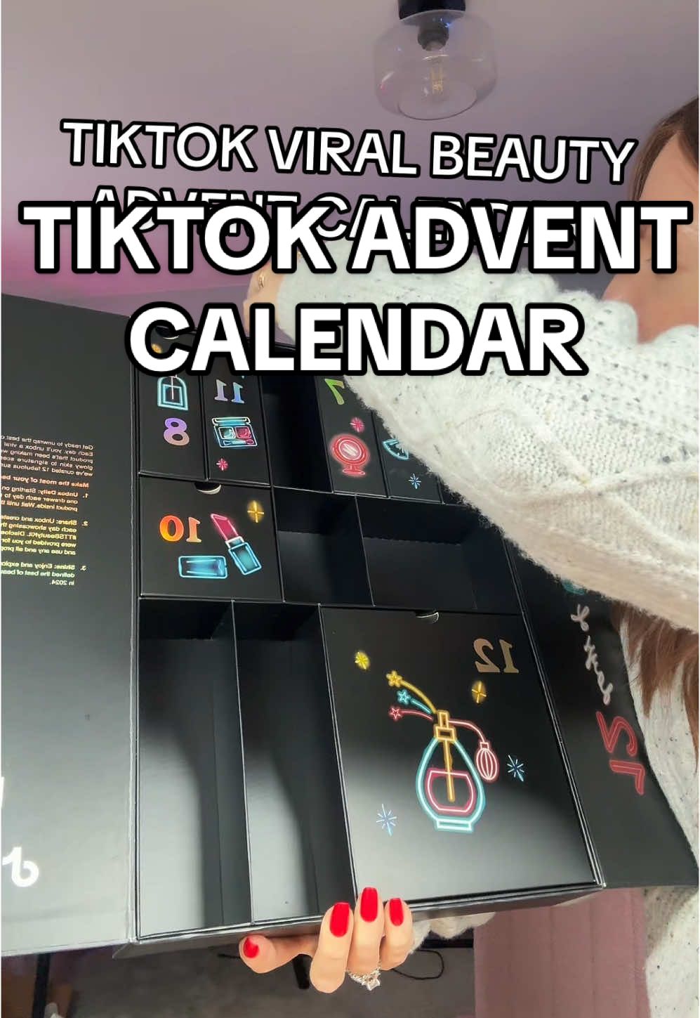 What do you think 12 is?? #ttsbeautybesties #viralbeauty #makeupviral #adventcalendaropening #adventcalendar #tiktokshopcreatorpicks 