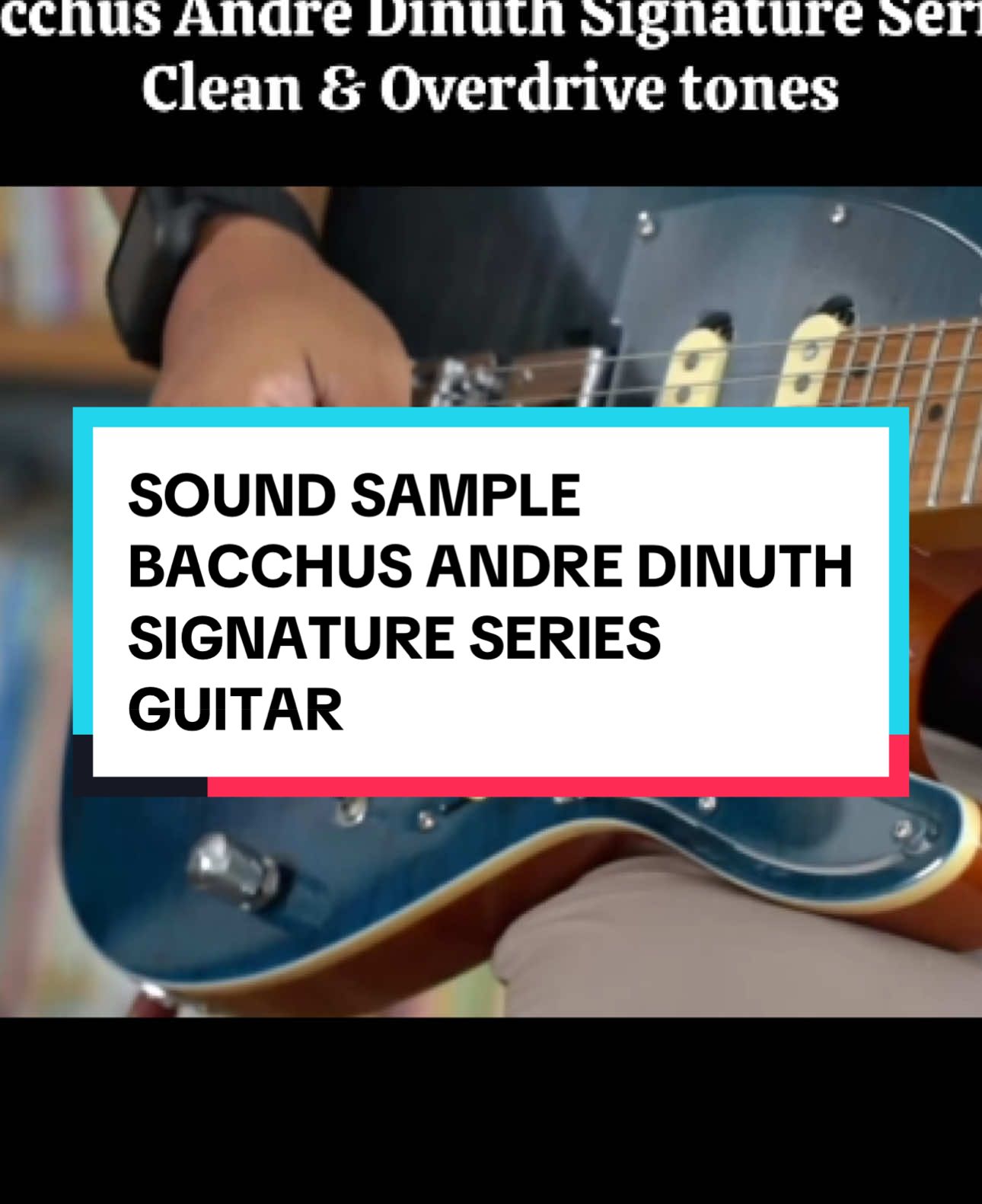 Replying to @apa kek siap bang! Gue spill sound sample dan stabilitas tremolo dari Bacchus Andre Dinuth Signature Series TAC24AD-FMH-RSM/M Semoga suka teman2 🙏❤️ #andredinuth #bacchusguitar #fyp 