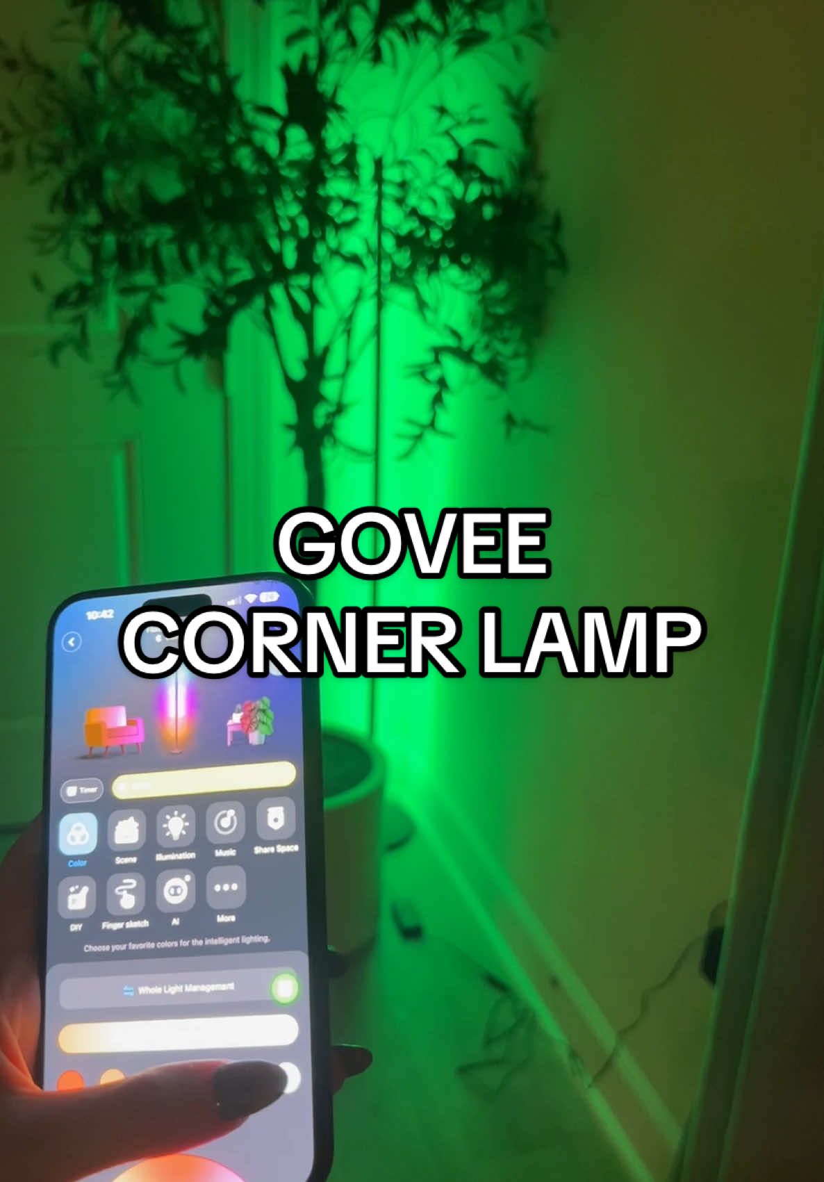 The Govee corner lamp is probably one of my favorite gadgets in our house! #govee #goveecornerlamp #cornerlamp #moodlighting #lighting #lamp #gadget #tiktokshopmademebuyit #newyearnewaura #tiktokshopcreatorpicks #mademyyear #tiktokshopholidayhaul #newyearnewme #tiktokshopyearendsale 