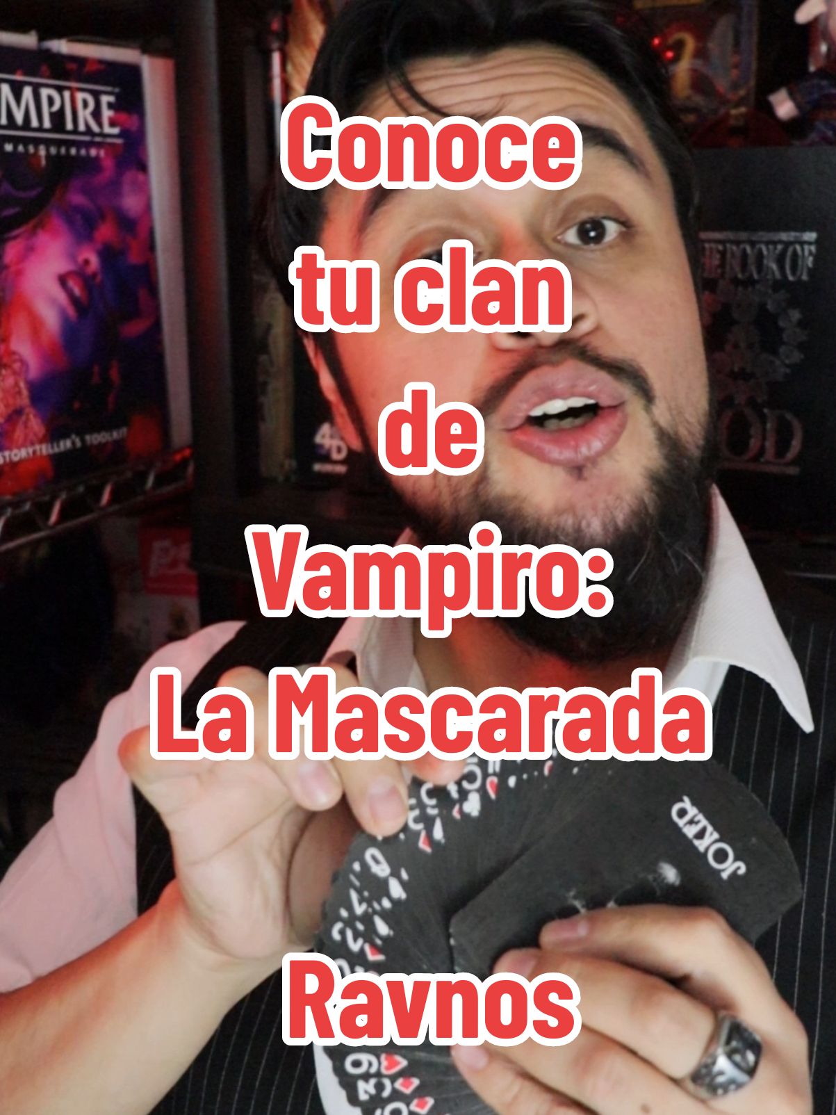 Respuesta a @heraklinos La verdad, había olvidado lo mucho que me gustaban los Ravnos. Jamás en mi vide jugué con uno (creo, lo acabo de dudar), pero están muy cerca de convertirse en mi clan favorito de Vampiro: La Mascarada. Eso sí, por encima de los Toreador, ya quedaron. ¿Cuál debería ser el próximo clan? . #vampiro #vampire #vampirolamascarada #vampirethemasquerade #juegosderol #roleplayinggames #rpg #ttrpg #halloween #juegosdeterror #gamerentiktok #AprendeEnTikTok #longervideos 