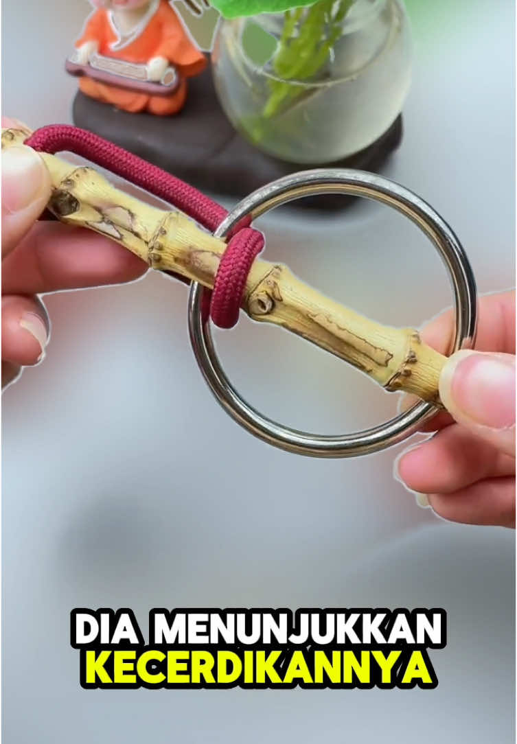 Teka teki Cerdik Melepaskan Cincin dari Tali Merah - Temukan Solusinya Sekarang #puzzle #tekateki #puzzlegame #puzzlechallenge 