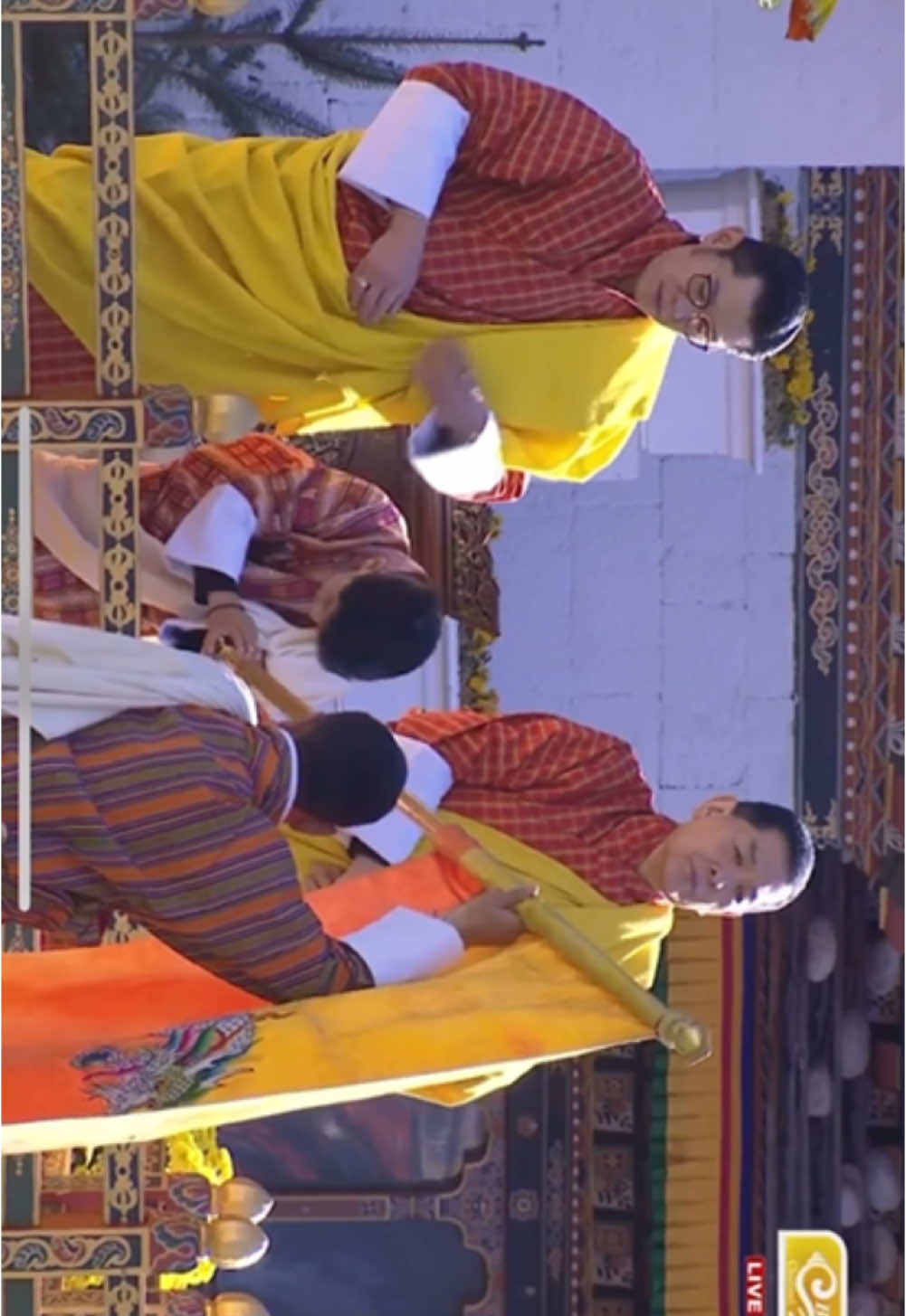 🇧🇹🙏🥹 #117nationaldayofbhutan🇧🇹2024 #royalfamily #nationalday #bhutanking #gyelogyelolhagyelo 