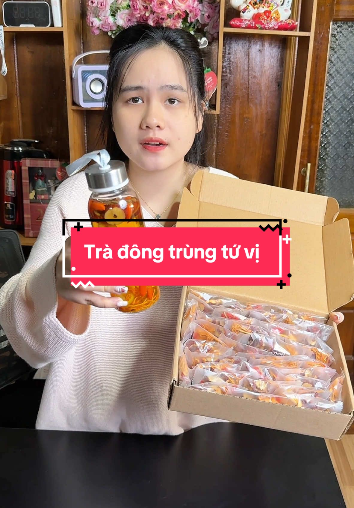 Trà đông trùng tứ vị #mesubengenz #tra #tradongtrunghathao #tradongtrungtuvi #tradongtrunghathaotuvi #tradongtrung #xuhuong 