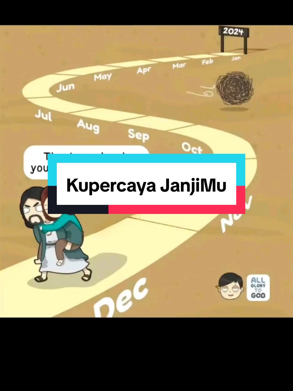 KUPERCAYA JANJIMU TUHAN 😇 Engkau Yesus Tuhan yang setia.  JanjiMu ya dan amin.  Terima kasih untuk semuanya.  Bisa melewati 1 tahun dengan segala peristiwa dengan sehat dan sempurna.  TERIMA KASIH YESUS 🥰❤ #godisgood #christiantiktok #fyp #fypシ #tiktok #CapCut 