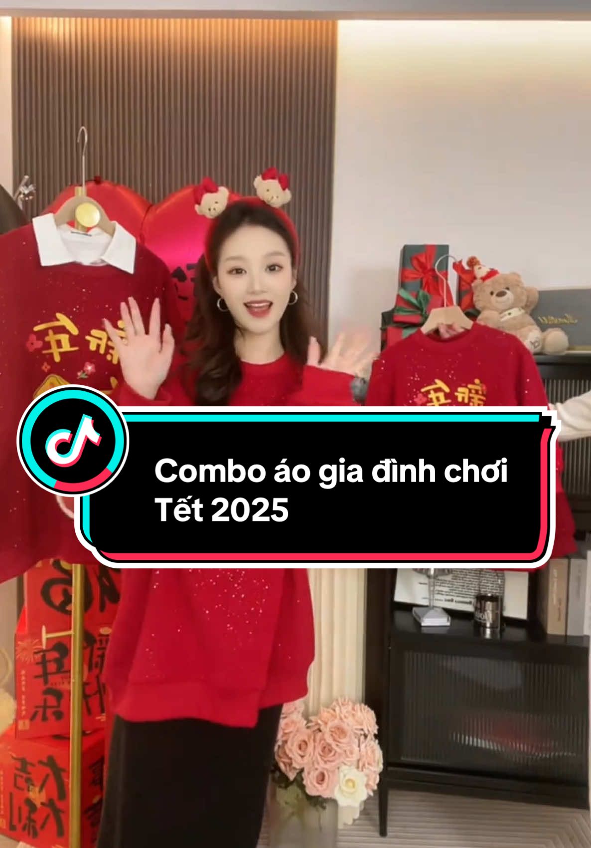 Lên đồ gia đình du xuân 2025 #megau_dodoimevabe #xuhuongtiktok #mebimsua #mevabe #kenhmebau #aogiadinh3nguoi #dodoimevabe #aogiadinh4nguoi #tet2025 #tet 