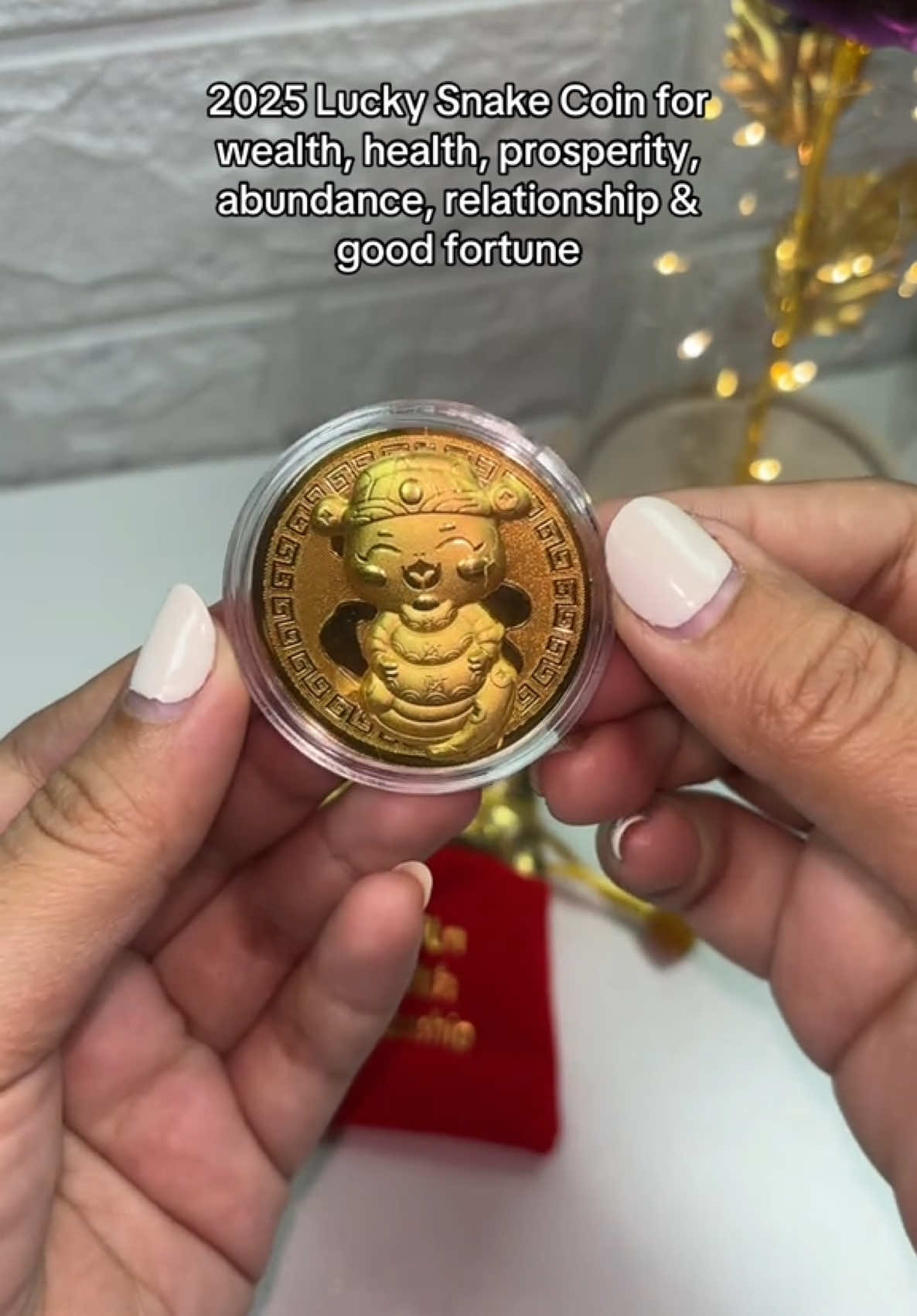 #luckycharm #luckygoldencoin #luckycharmcoin