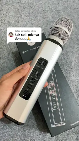Membalas @cikule done spill ya ka #mickaraoke #micwireless #microphone #k6microphone 