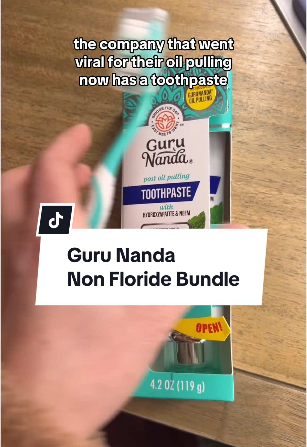 This toothpaste is amazing! I’m obsessed with the Coco mint jasmine flavor! Plus, you get toothbrushes and tongue scrapers! 😬🪥🦷A little goes along way, so get it before it sells out! #toothpaste #flouridefree  ##flouridefreetoothpaste##gurunanda##guru##hydroxyapatite##hydroxyapatitetoothpaste##oralhealth##oralhygiene@@GuruNanda LLC