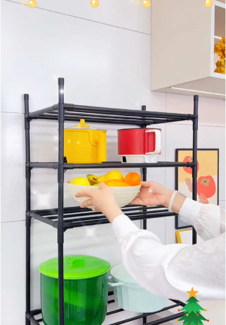 Storage rack #storagerack #kitchenrack #household #householditems #organize #trolleyrack #trolleyracktier 