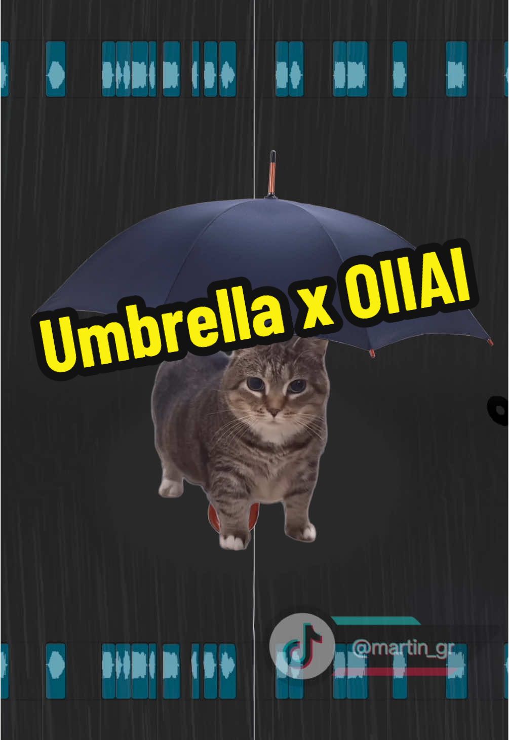 Umbrella x OIIAI @Ethel the OIIA Cat  #cat #oiiaiiooiiai #cats #mashup #memes #fyp #foryou #fypシ゚ #viral 