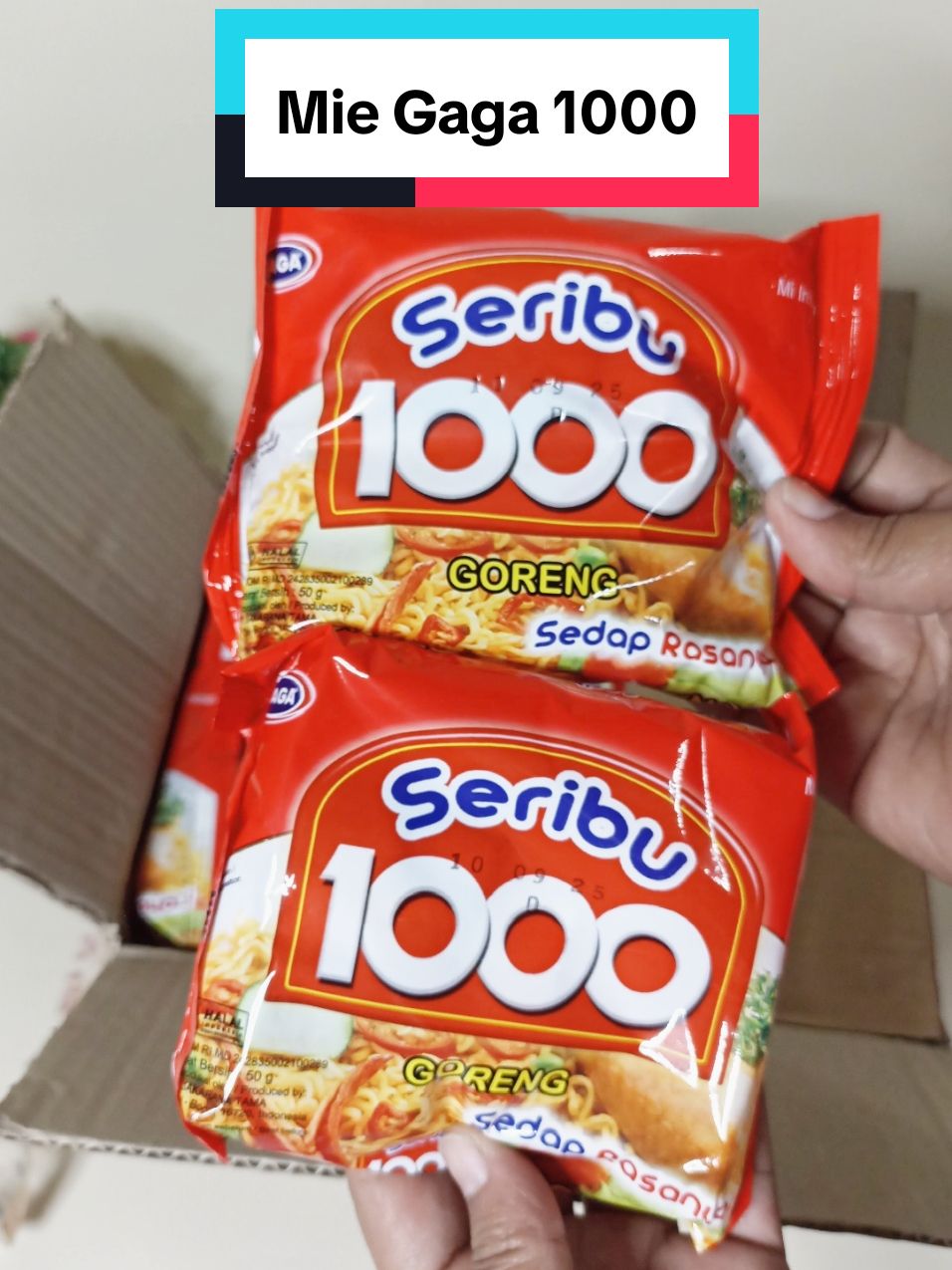 Mie Gaga Goreng 1000 #mie #mieinstan #miegaga #mieenak #miegoreng #viraltiktok #viralvideo 